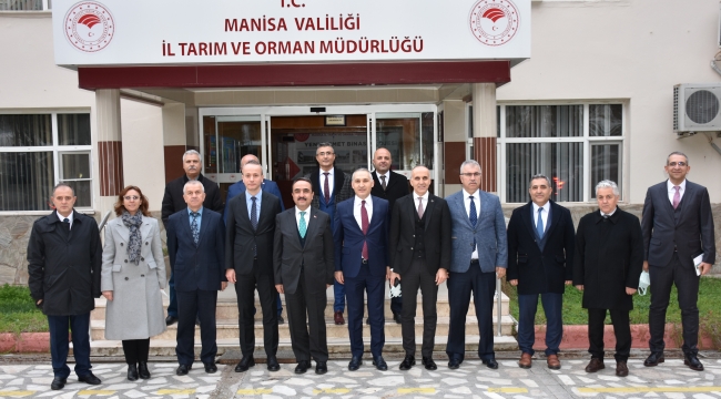 Özkaldı'dan il müdürlüğüne ziyaret