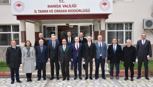 Özkaldı'dan il müdürlüğüne ziyaret