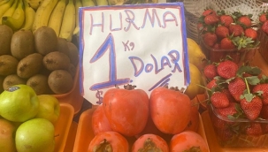 Pazarda dolarla satış dönemi