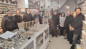 Seçim öncesi esnaf ziyaretleri hızlandı