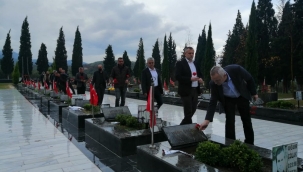 Soma'da hüzünlü madenciler günü