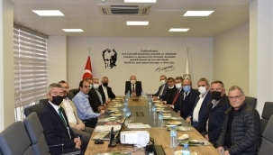 Toplantıda endüstriyel nitelikli atıksu arıtma tesisi ele alındı