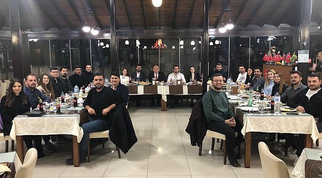 Turgutlu'da işadamlarının yemekli toplantısı