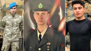 Üç asker şehit oldu