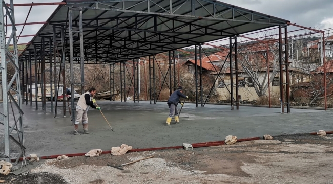 Akhisar Dağdere pazar yeri tamamlandı