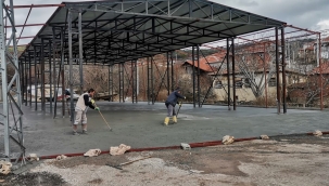 Akhisar Dağdere pazar yeri tamamlandı