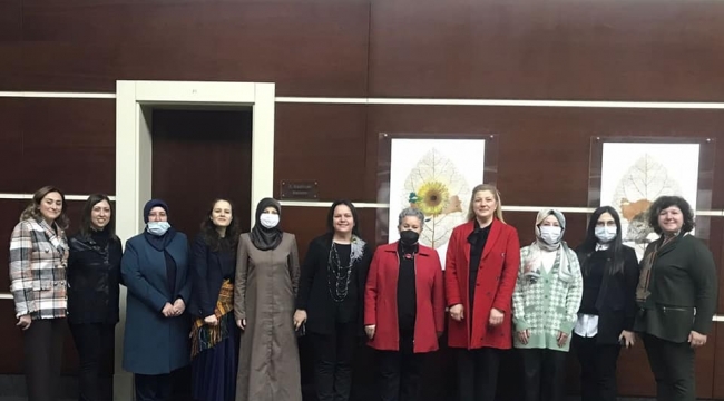 AKP Kadın kolları başkanları toplantısı yapıldı