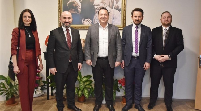 Baro başkanı Rona Dutlulu'yu ziyaret etti