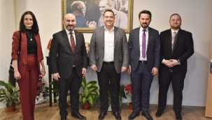 Baro başkanı Rona Dutlulu'yu ziyaret etti