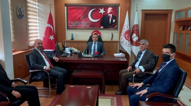 Baro başkanı Rona Salihli cumhuriyet savcısını ziyaret etti