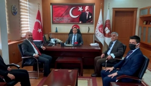 Baro başkanı Rona Salihli cumhuriyet savcısını ziyaret etti