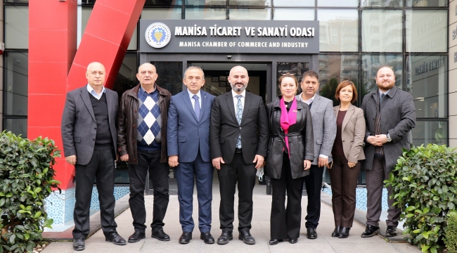 Baro başkanı ticaret ve sanayi odasını ziyaret etti