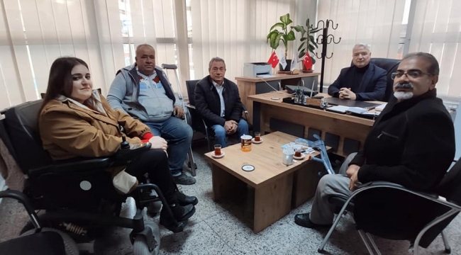 Başkan Bilgin'den engellilere sorunlarını 'çözme' sözü