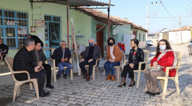 Başkan Bilgin'den mahalle ziyaretleri