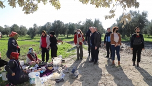 Başkan Bilgin kadın işçileri unutmadı