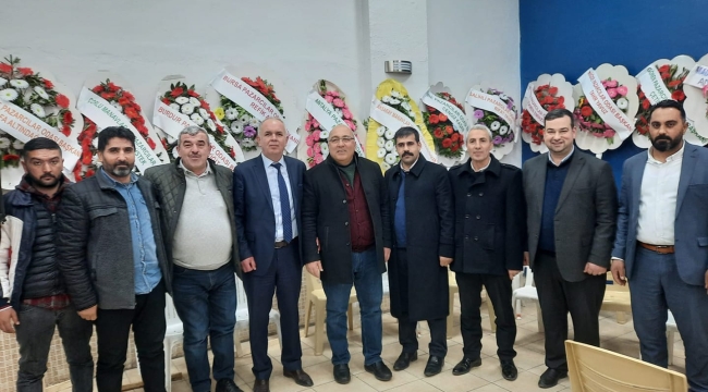 Başkan Bulgay,Türkiye pazarcılar odası genel başkanı Akarca'yla buluştu