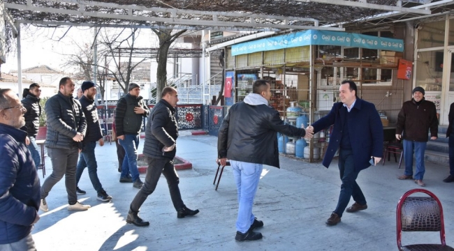 Başkan Dutlulu 'halkımız ile iç-içe olmaya devam edeceğiz'