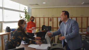 Başkan Dutlulu, personelin yeni yılını kutladı