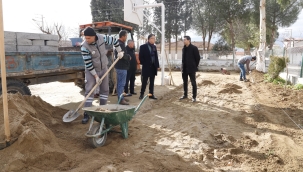 Başkan Öküzcüoğlu çalışmaları denetledi