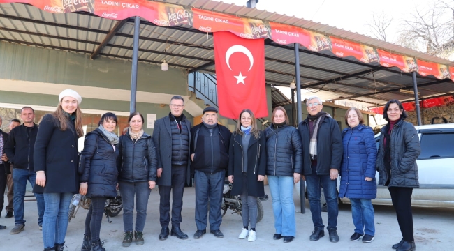Başkan Öküzcüoğlu'dan okul ziyareti
