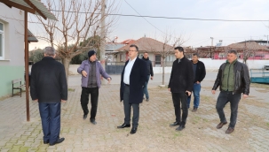 Başkan Öküzcüoğlu''durmuyoruz, uyumuyor çalışıyoruz''dedi.