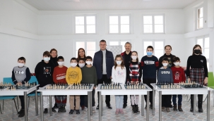 Başkan Öküzcüoğlu santraç kursunda 