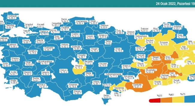 Bugün 156 dün 185 kişi yaşamını yitirdi