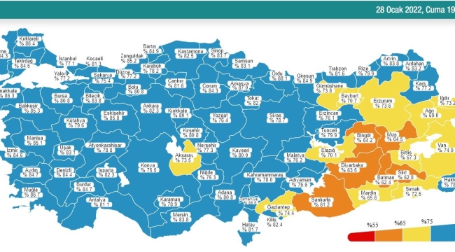 Bugün 210 dün 174 kişi yaşamını yitirdi.