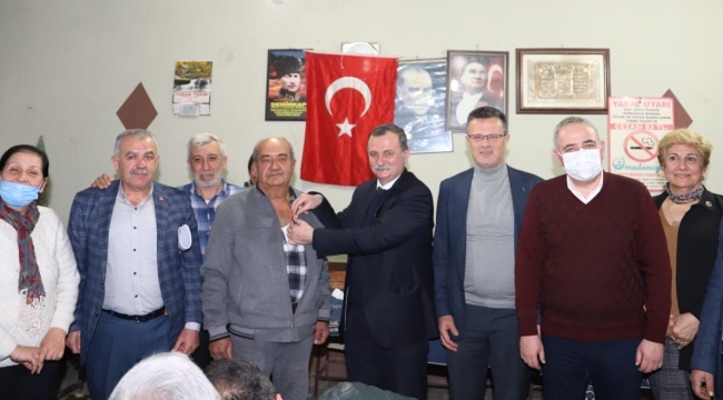 CHP heyeti Alaşehir Kemaliye mahallesinde