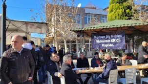 CHP 'li Ekici'nin lokma hayrı yapıldı 