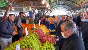CHP'liler çarşı-pazar gezdi