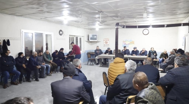  CHP'liler Delemenler mahallesinde 