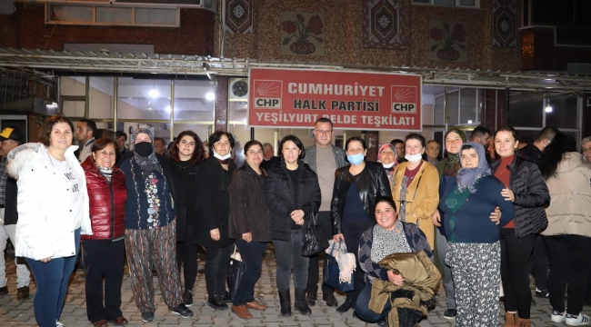 CHP'liler Yeşilyurt'ta