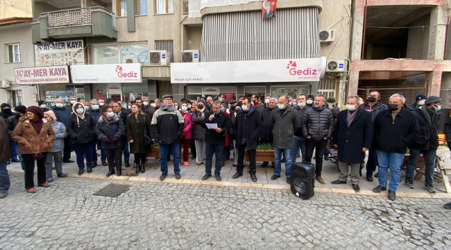CHP'lilerden enerji zammı protestosu