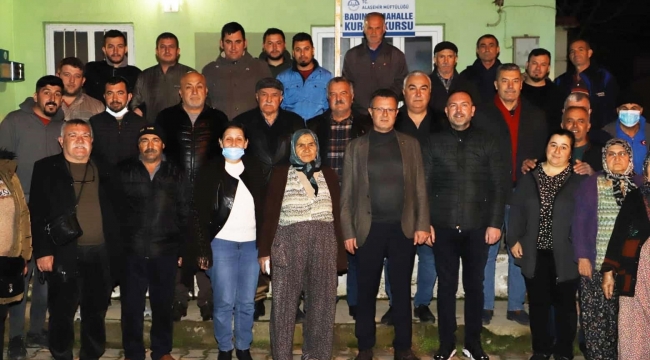 CHP'lilerin Badınca mahallesini ziyareti