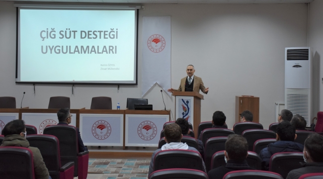  Çiğ süt desteklemesi uygulama toplantısı