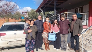 Doğum yapan annelere 'hoş geldin bebek' çantası