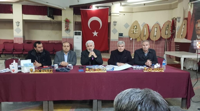 Hızlı,sandık ve mahalle başkanları toplantısında 