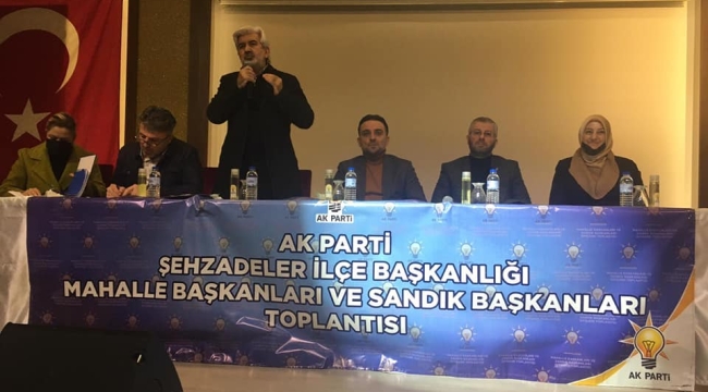 İl başkanı Hızlı ve Baybatur'da katıldı