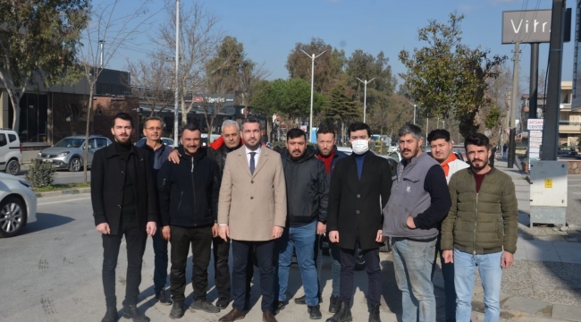 İyi Partili Akan'dan sanayi sitesindeki trafik soruna tepki