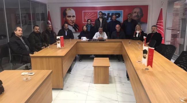 Kahveciler odası başkan adayı CHP'yi ziyaret etti