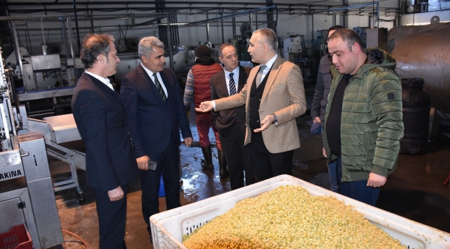 Manisa il tarım ve orman müdürü Öztürk, tesisleri gezdi