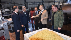 Manisa il tarım ve orman müdürü Öztürk, tesisleri gezdi