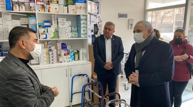 Milletvekili Bakırlıoğlu, esnafların şikayet yağmuruna tutuldu