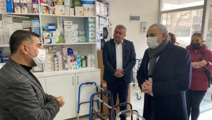 Milletvekili Bakırlıoğlu, esnafların şikayet yağmuruna tutuldu