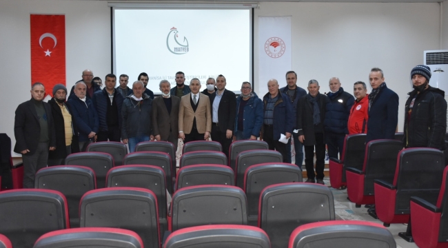 Özürk tavuk yetiştiricileri birliğinin olağan genel kuruluna katıldı 