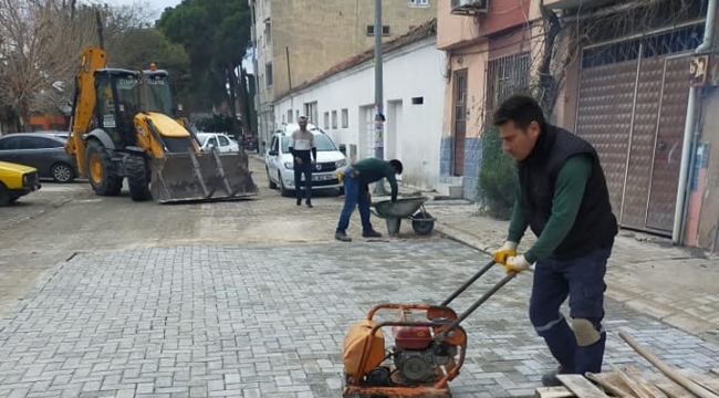 Saruhanlı 'da belediye teker teker tamamlıyor