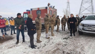 Şehit asker için seferber oldular