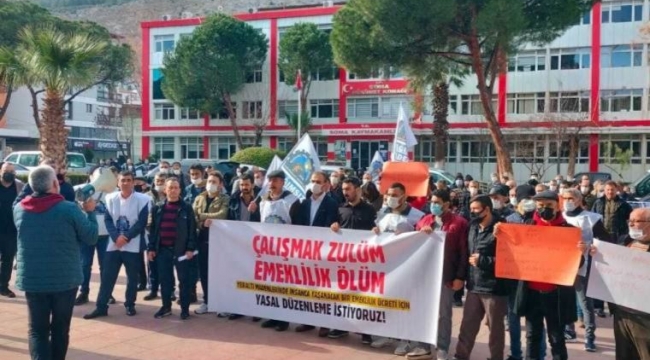 Soma'da Madenciler "şu an biz ölüyoruz''