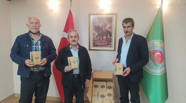 Üreticiler tütün tohuma dağıtımı yapıldı